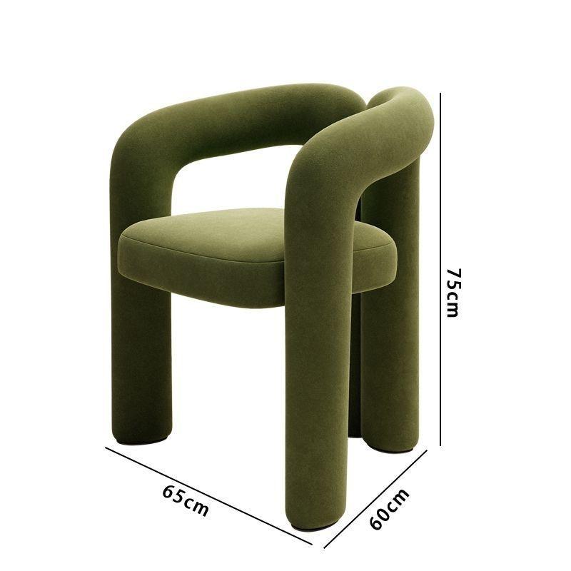 Modern Simple Metal Reception Sofa Chair Set for Home Furniture Beauty Salon Hotel Lobby Sales Office Meeting Table Makeup Stool - Image 5